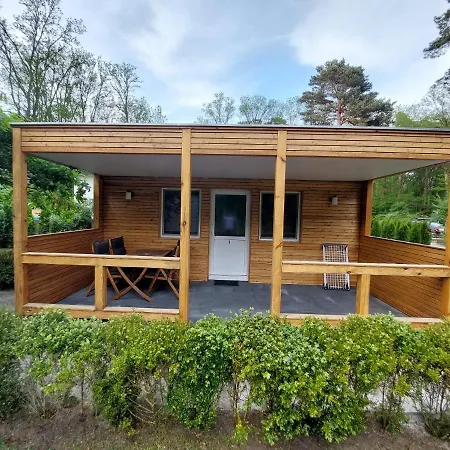 Ferienbungalows Am Wolziger See Heidesee Exterior foto